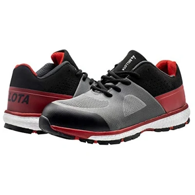 Image of Bellota 72224NB44S1P Safety Shoe, Grey, Red, 44