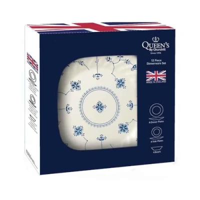 Image of Churchill/Queen&#039;s Finlandia 12 Piece Dinner Set
