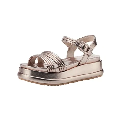 Image of Tamaris 1 28257 20 Women&#039;s Trainers Sandal, Light Gold, 6 UK
