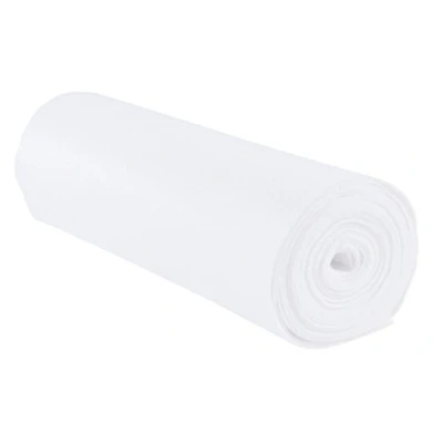 Image of folia 520000 Craft Felt, with Fine Wool Quality, 1 Roll Approx. 45 cm x 5 m, White, Adhesive Stain Free Processing Ideal for a Wide Range of Crafts