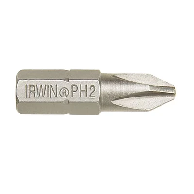 Image of Irwin Screwdriver Bits Phillips PH2 25mm (Pack 10) IRW10504331