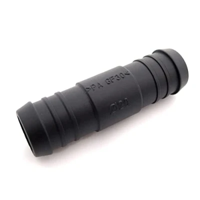 Image of 2x 20mm 13/16&quot; Straight In Line Hose Tube Pipe Connector Joiner Air Fuel Water FREE FIRST CLASS UK POSTAGE!