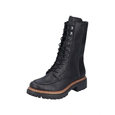 Image of Rieker Women&#039;s 72616 Lace up Boots, Black, 3.5 UK