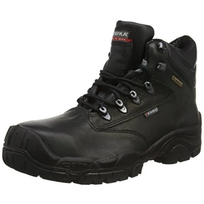 Image of Cofra 31300 000.W42 Safety Shoes New Hurricane S3 Wr SRC Size 42 in Black