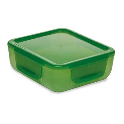 Image of Aladdin Easy Keep Lunch Box 0.7L Green Leakproof Lid Snap Hinge Detachable Flip BPA Free Microwave Safe Dishwasher