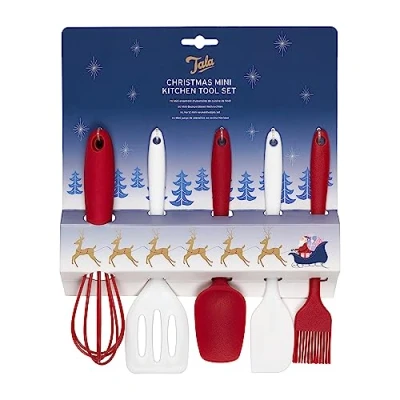 Image of Tala Christmas Mini Kitchen Silicone Tool Set of 5