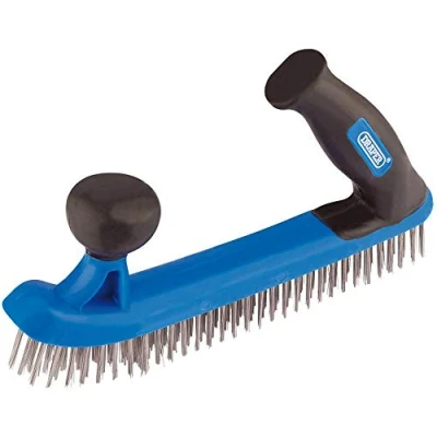 Image of Draper Two Handle Wire Brush, 235mm