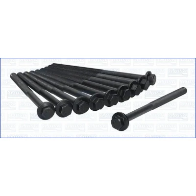 Image of 607208x10 Cylinder Head Bolt Kit AJUSA 81029200 Male Hex 10 VAUXHALL: Zafira Mk2, Vectra Mk2 CC, Insignia Mk1, SAAB: 9 3 Estate, Saloon