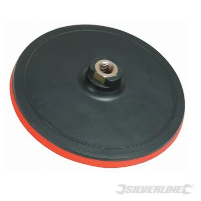 Image of Silverline Hook &amp; Loop Backing Pad 150 x 10mm
