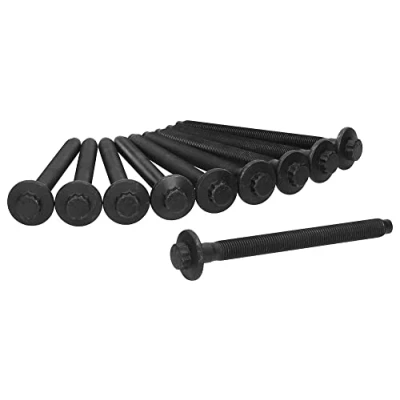 Image of 1105600Q0E, 110560195Rx10 Cylinder Head Bolt Kit AJUSA 81066900 10 NISSAN: Qashqai / Qashqai+2 I, 2, RENAULT: Trafic 3, VAUXHALL: Vivaro Van