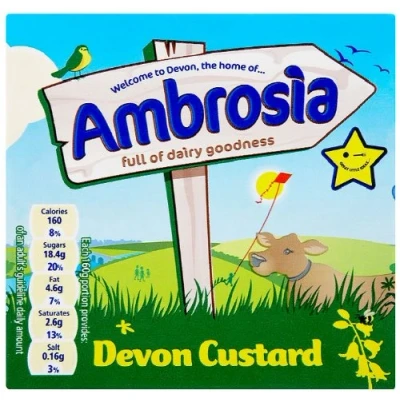Image of Ambrosia Devon Custard 500 g (Pack of 12)