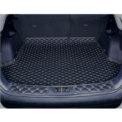 Image of Car Boot Liner Mats for Ford Kuga 2013 2014 2015 2016 2017 2018 2019 2020 Waterproof Rear Trunk Liner, Anti Scratch Auto Cargo Protector Tray Cover Accessory,Black