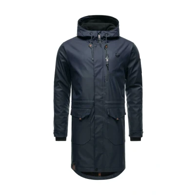 Image of Stone Harbour Verdaan Waterproof jacket, Men&#039;s, Size: Small, Dark blue