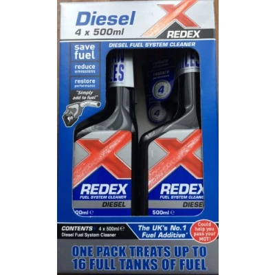 Image of Redex Diesel Fuel System Cleaner 4 x 500ml
