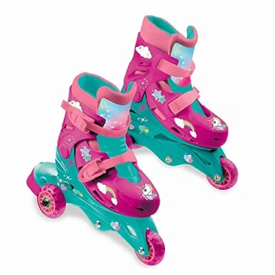 Image of mondo 28513 3 In Line Skate Unicorn, Rosaverde, unique