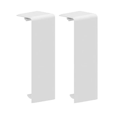 Image of Habengut connector for skirting board made of PVC contents: 2 pieces connecting boards