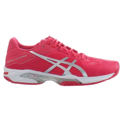 Image of ASICS GEL SOLUTION SPEED 3 CLAY PINK SILVER E651N 1993