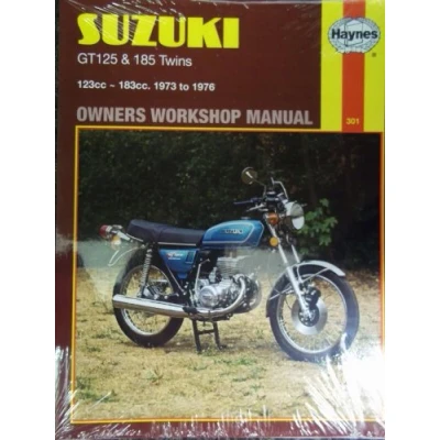 Image of Suzuki GT125 and 185 Twins Owner&#039;s workshop Manual (Haynes owners&#039; manuals for motorcycles)