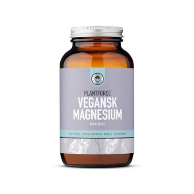 Image of Plantforce Vegan Magnesium Natural 150G Powder 60 Servings