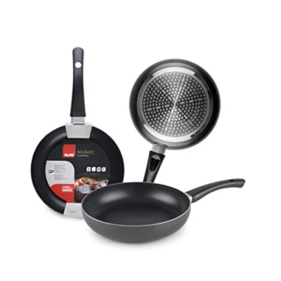 Image of IBILI Indubasic mini frying pan, 14 cm, Aluminum, Non stick, Suitable for induction, Black