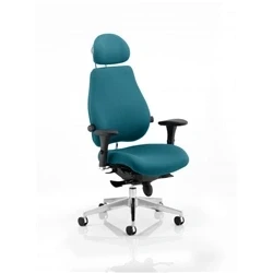 Image of Chiro Plus Ultimate with Headrest Bespoke Colour Maringa Teal