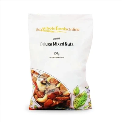 Image of Organic Deluxe Mixed Nuts 250g (BWFO)