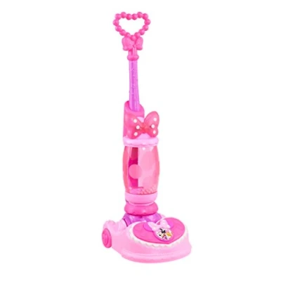 Image of Just Play 89392 Minnie Mouse Happy Helpers Sparkle N&#039; Clean Vacuum, Multi Color, S