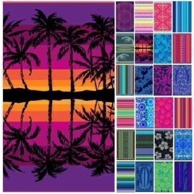 Image of MyShoeStore JUMBO EXTRA LARGE EGYPTIAN COTTON JACQUARD VELOUR BEACH BATH TOWEL HOLIDAY SHEET (1 X TOWEL)