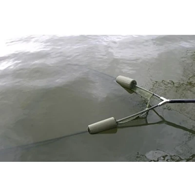 Image of 42&quot; CARP FISHING LANDING NET with DUAL FLOAT SYSTEM + 2M HANDLE NGT …