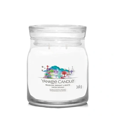 Image of YANKEE CANDLE Magical Bright Lights JAR Signature Medium