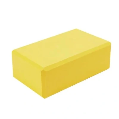 Image of Yoga Block Set Of 2 ,Gym Bricks High Density EVA Foam Comfortable Fitness Blocks, 23 X 15 7.5cm,120g，Anti Slip, Lightweight And Travel Friendly Pilates Practice ( Color : Yellow , Size 2pcs )