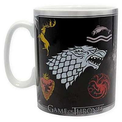 Image of ABYstyle GAME OF THRONES Mug 460 ml Sigles &amp; Throne