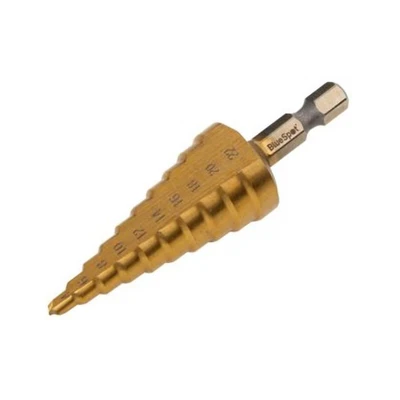 Image of Blue Spot Tools 32052 HSS Step Drill (1/4&quot; Hex Shank) (4 22MM)