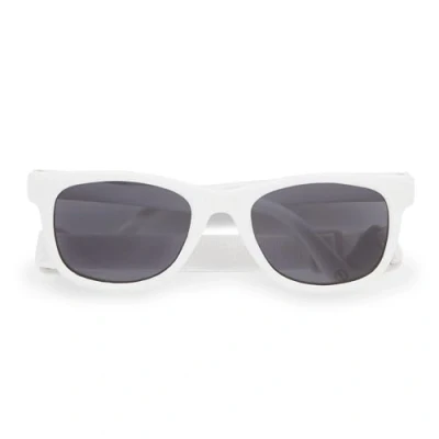 Image of Dooky Unisex Baby Sunglasses, Unbreakable, Scratch Resistant, Shatterproof Lens, Adjustable and Removable Strap, UV A B Protection, Comes with Luxurious Storage Case, 6 36 Months, Santorini, White