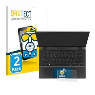 Image of brotect Screen Protector Anti Glare compatible with ASUS ZenBook Flip 14 UX463FA (Touch Trackpad) (2 Pack) Matte, Protection Film