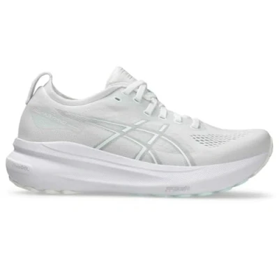 Image of Asics Gelkayano 31 Road running shoes, Women&#039;s, Size: 4.5, White Textile/synthetics