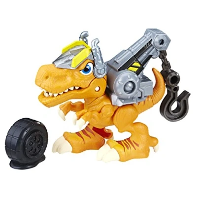 Image of Playskool Heroes: Chomp Squad Tow Zone Play Figure Toy Dinosaur