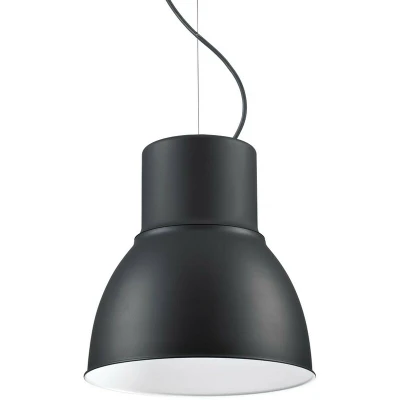 Image of Breeze Indoor Dome Ceiling Pendant Lamp 1 Light Black, E27