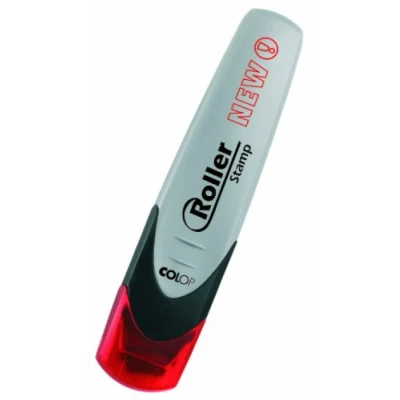 Image of Colop Roller Stamp NEW Pre Inked Clip On Lid Text Height 7.5mm Ref 5591404090