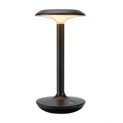 Image of Markslöjd LED table lamp Petit, black, aluminium, IP44