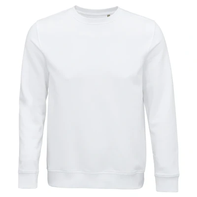 Image of SOLS Unisex Adult Comet Organic Sweatshirt (White) Size 4XL