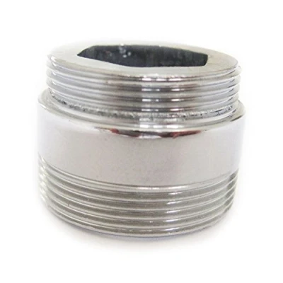 Image of PEPTE Solid Metal Adaptor For Water Saving Kitchen Faucet Tap Aerator 22mm to 24mm