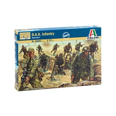 Image of Italeri ITA6099 Italy Model kit War Afrika Korps, Brown, One Size