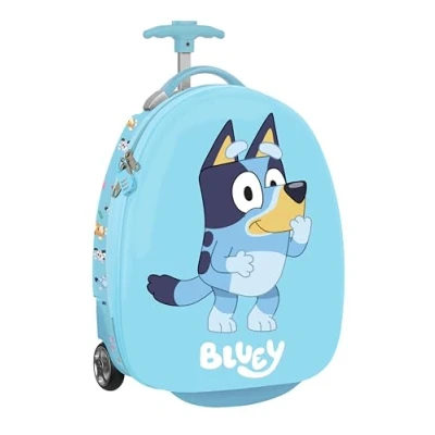 Image of Blue Cabin Trolley 16 Inches, Suitcase with Wheels, Security Lock, Light Suitcase, 28 x 23 43 cm, Sky Blue, Estándar, Casual