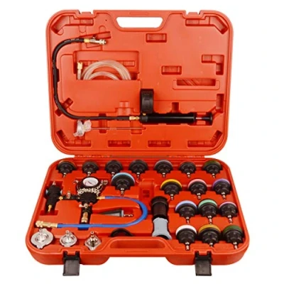 Image of DAYUAN 28pcs Universal Radiator Pressure Tester Kit, coolant kit Vacuum Refill for Cooling System