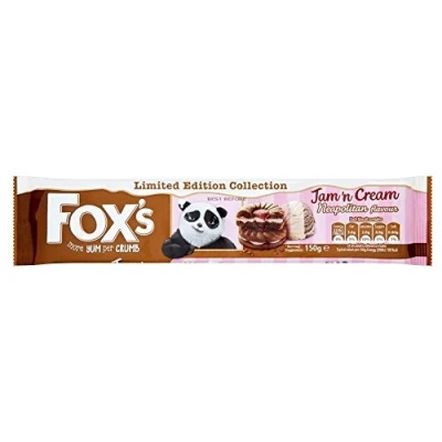 Image of Fox&#039;s Jam n&#039; Cream (150g) Pack of 2