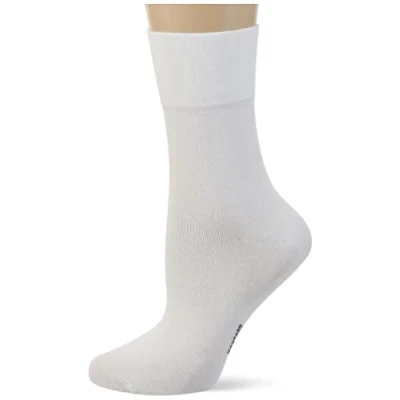 Image of Nur Die Women&#039;s Damen Feine Komfort Socke, White (White 920), 6/8