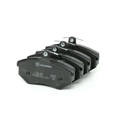Image of 7143D227, 7143D290, 7177D227 brake pad set BREMBO P 85 092 excl. wear warning contact with caliper screws without accessories AUDI: 80 B4 Saloon