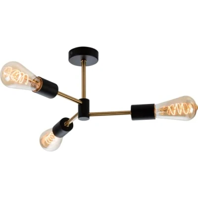 Image of KnightsBridge SENA 230V IP20 E27 3 Light Ceiling Pendant