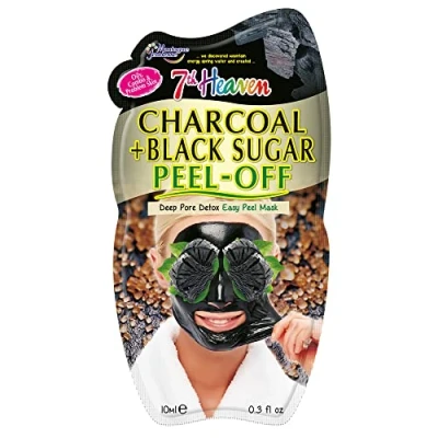 Image of 7Th Heaven, 13 g (Pack of 1), Black MONTAGNE JEUNESSE M.Jeunesse 10ml Peel Off Mask Sugar
